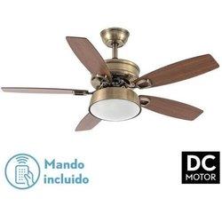 Akunadecor - Ventilador De Techo Metal Dorado Braw