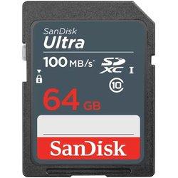 sandisk ultra 64gb sdxc mem card 100mb s