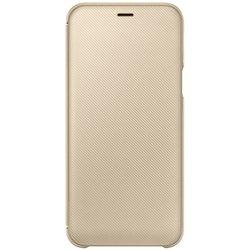 Funda SAMSUNG Galaxy A6 Wallet Dorado