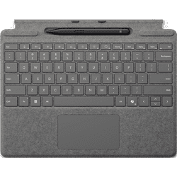 Teclado - Microsoft para Surface Pro con Slim Pen, Platino