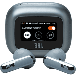 Auriculares True Wireless - JBL Live Flex 3, 50 h Autonomía, Cancelación de Ruido, Open Stick, Blue