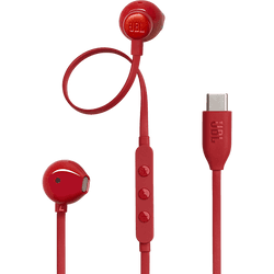 AURICULAR COM FIO JBL T305C RED VERMELHO