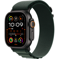 Apple Watch Ultra 2 GPS 49mm Caja de Titanio Negro con Correa Loop Alpine Verde Oscuro