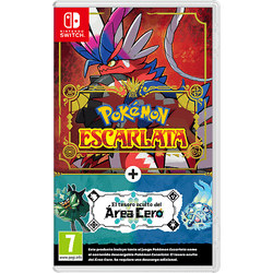 Pokemon Escarlata + Expansion Tesoro Oculto Area Cero Switch