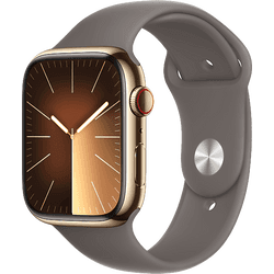 Apple Watch Series 9 45 mm Digital 396 x 484 Pixeles Pantalla táctil 4G Oro Wifi GPS (satélite)