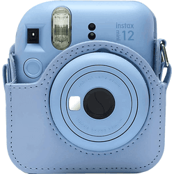 Instax Mini 12 FUJIFILM Estuche Azul Pastel