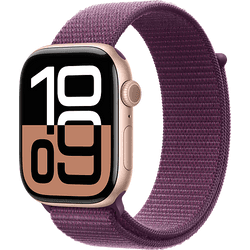 Apple Watch Series 10 OLED 42 mm Digital 374 x 446 Pixeles Pantalla táctil Oro rosa Wifi GPS (satélite)