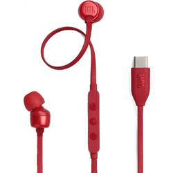 AURICULAR COM FIO JBL T310C RED VERMELHO