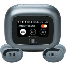 Auriculares True Wireless - JBL Live Buds 3, 40 h Autonomía, Conexión Multipunto, IP55, Blue