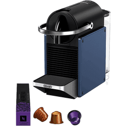 Cafetera de cápsulas - De'Longhi Pixie EN127.BL, 19 bar, 1 l, 1260 W, 2 tamaños taza, Azul