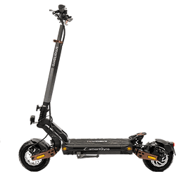 Patinete eléctrico - smartGyro Ryder, Potencia Nominal y Máxima 1000 W, Carga máx. 120 kg, 18000 mAh, Velocidad 25 km/h, 70 km Autonomía, Negro