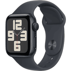 Apple Watch SE GPS 40mm Caja de Aluminio Medianoche con Correa Deportiva Medianoche M/L