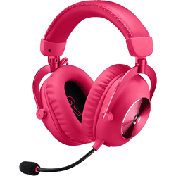 Logitech G PRO X 2 LIGHTSPEED Auriculares Inalámbricos Bluetooth Gaming Magenta