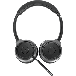 Auriculares stereo targus inalambrico negro