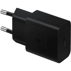 cargador samsung 15w sin cable negro ep-t1510