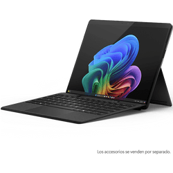 Microsoft Surface Pro 11 OLED Negro Qualcomm Snapdragon X Elite X1E-80-100/16GB/512GB SSD/13" Táctil