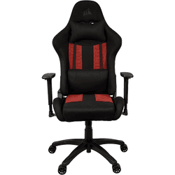 Silla Gaming TC100 Relaxed Fabric Charcoal/Rojo Corsair.