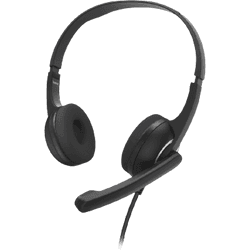 Auriculares de Sobremesa para PC ''Hs-P150 V2'' Estéreo Negro HAMA