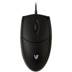 V7 Mouse ottico USB LED - negro