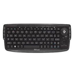 Trust Compact Wireless Entertainment teclado RF inalámbrico Negro