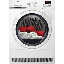 Secadora de condensación aeg t7dbk841z 8 kg blanco