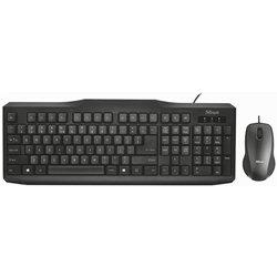 Trust 21398 teclado Ratón incluido USB QWERTY Español Negro