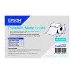 Epson S045727 etiqueta mate premium blanca 105mm