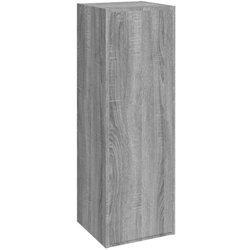 Mueble para TV Sonoma gris 30,5x30x90 cm Madera multicapa