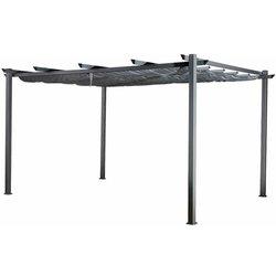 Pérgola Autoportante 3 × 4m Cassis Gris - Estructura De Aluminio