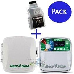 Programador riego wifi rain bird esp-tm2 12 zonas exterior + lnk