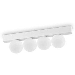 Ping pong Plafón Globo 4 Luces Blanco 1000Lm 3000K - Ideal Lux