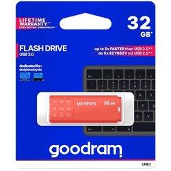 goodram ume3 lápiz usb 32gb usb 3.0 naranja