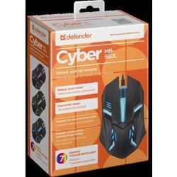 Ratón Defender CYBER MB-560L Negro