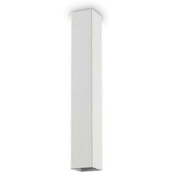 Moderno Cielo Metal Blanco 1 Luz Gu10 7W 3000K Luz de Techo Caliente H40Cm