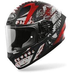 Airoh Valor Ribs Casco - Negro Rojo (L)