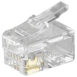 Goobay Conector RJ10 Transparente Pack 10 Unidades