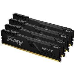 Kingston FURY Beast DDR4 3200 MHz 64GB 4x16GB CL16