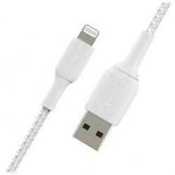 CABLE BELKIN USB MACHO / LIGHTNING MACHO 0.15M WHITE