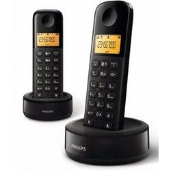 TELEFONO PHILIPS DUO D1602 NEGRO