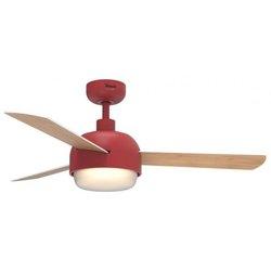 Ventilador Techo Universal Blue VENTO 6048R Rojo