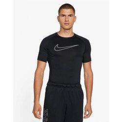 Camiseta NIKE Poliéster Hombre (S - Negro)