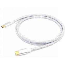 Equip Cable USB-C 3.2 10G Macho/Macho 1m Blanco