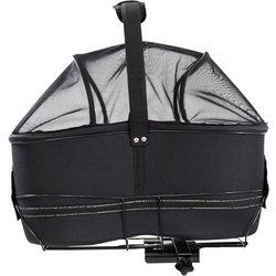 Cesta Bicicletas, Portaequipajes Ancho 29x49x60 cm, Negro