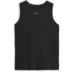 Camiseta de fitness puma fit blend mujer negro