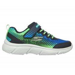 Zapatillas skechers go run norvo azul infantil