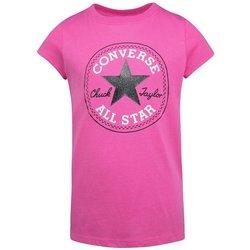 Camiseta converse timeless chuck patch niña pk