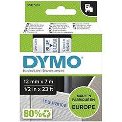 Dymo cintas 12mmx7m azul/trans