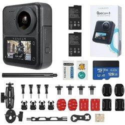 Kandao Qoocam 3 Motorcycle Combo 360 Video Camera Plateado One Size / EU Plug