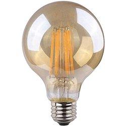 Lámparas EDM Bulbo cistal led filament globe vintage e