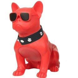 Klack Bullkdog Altavoz Bluetooth Rojo Pequeño